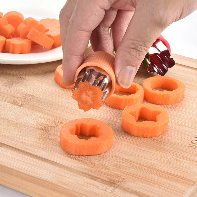 3/9pcs Fruit Cutters for Children Kids Food Cookie Sandwich Mold Maker