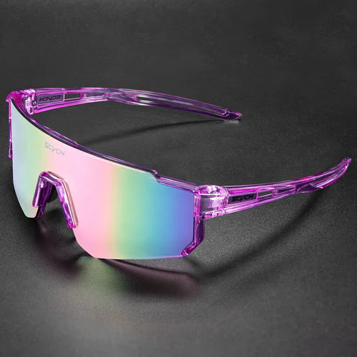 SCVCN New Outdoor Cycling Sunglasses Men Road Driving Bike Glasses