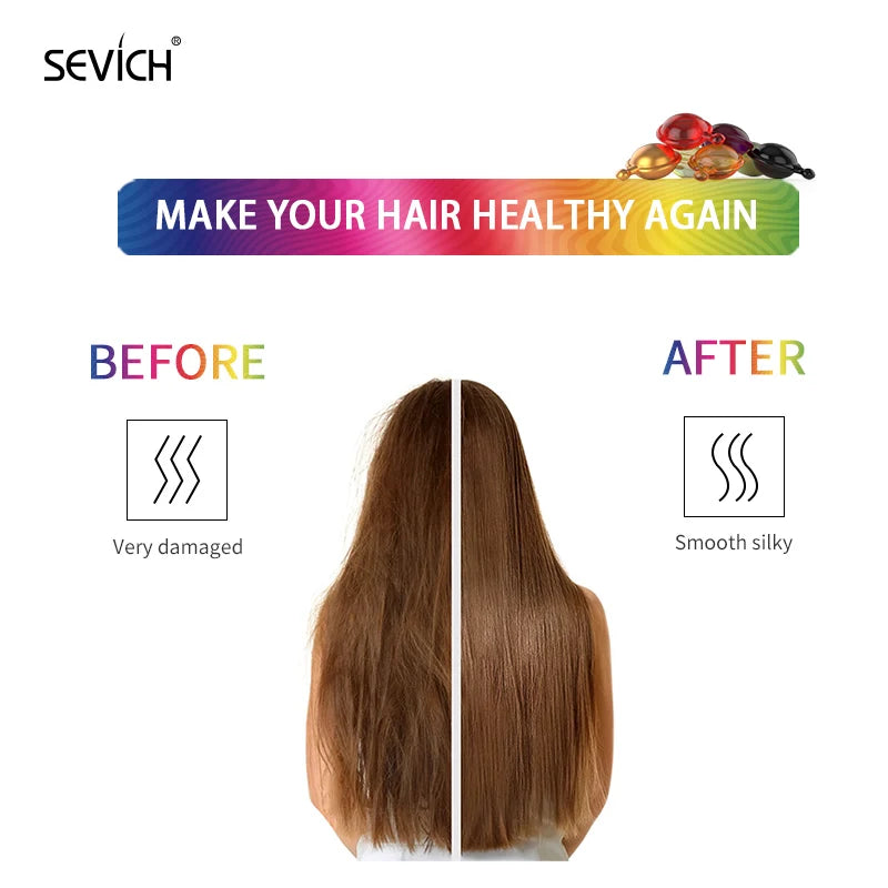30Pcs Anti Hair Loss Hair Vitamin Capsule Oil Keratin Complex Oil