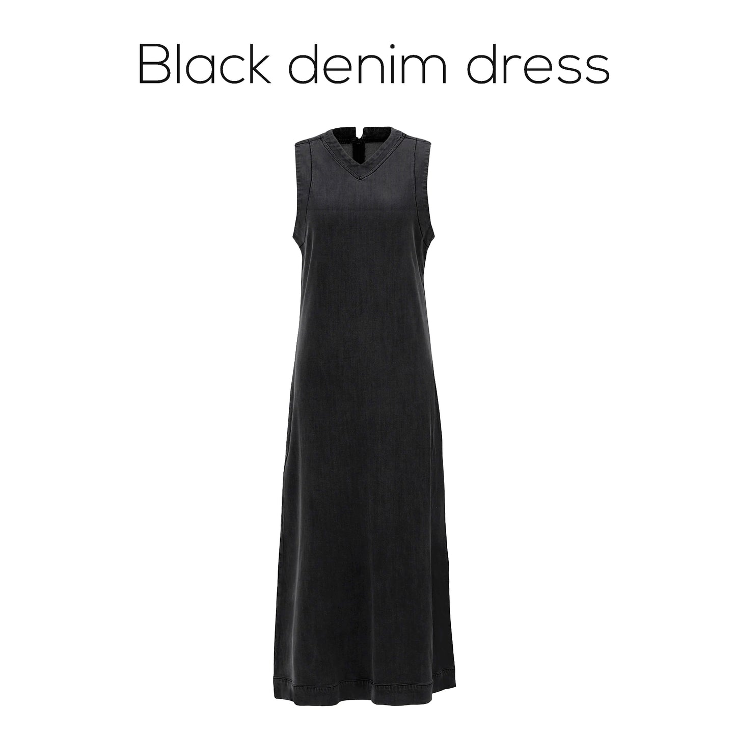 AP Women 2026 Autumn and Winter Denim V-neck Dress Knitting Cardigan Mock Neck Modal Shirt