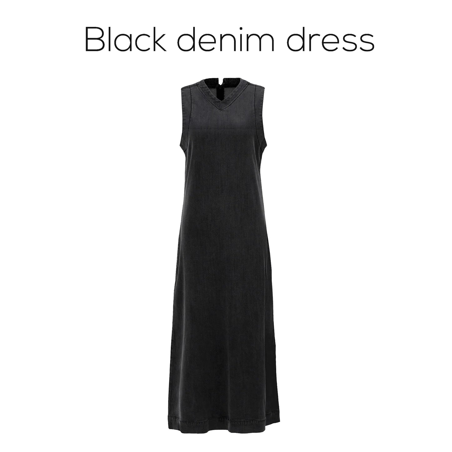 AP Women 2026 Autumn and Winter Denim V-neck Dress Knitting Cardigan Mock Neck Modal Shirt