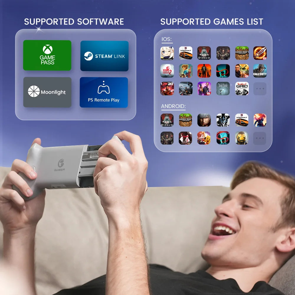 GameSir G8 Galileo Type C Gamepad Mobile Phone Controller with Hall