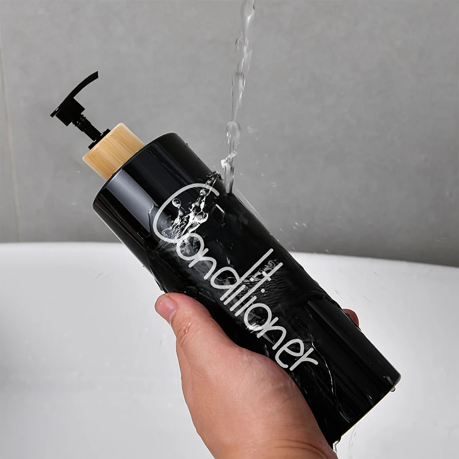 3PCS Bathroom Soap Dispenser Reusable Hand Pump Dispenser Bottle