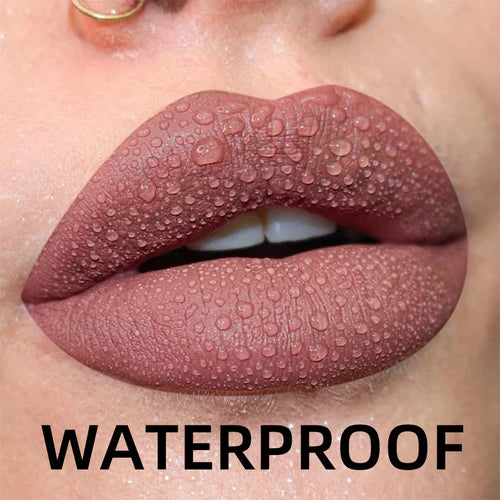19 colors Matte Velvet Lip Gloss Waterproof Liquid Lipstick Nude Black