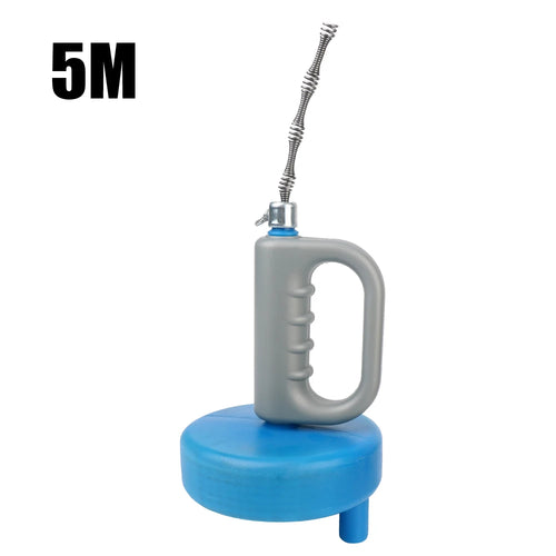 Toilet Sink Drain Unblocker Sewer Pipe Plunger Dredge 5/7/10 Meters
