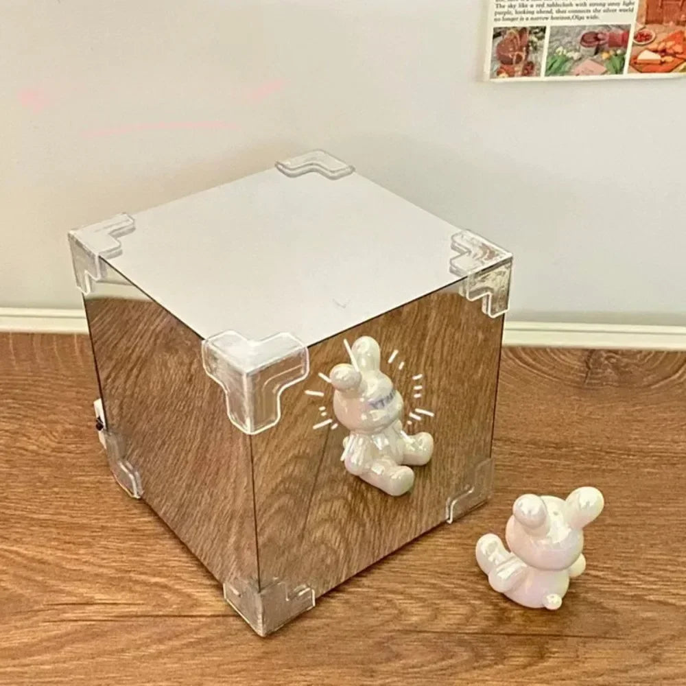 2025New Creative Diy Tulip Flower Sea Cube Three-Dimensional Small