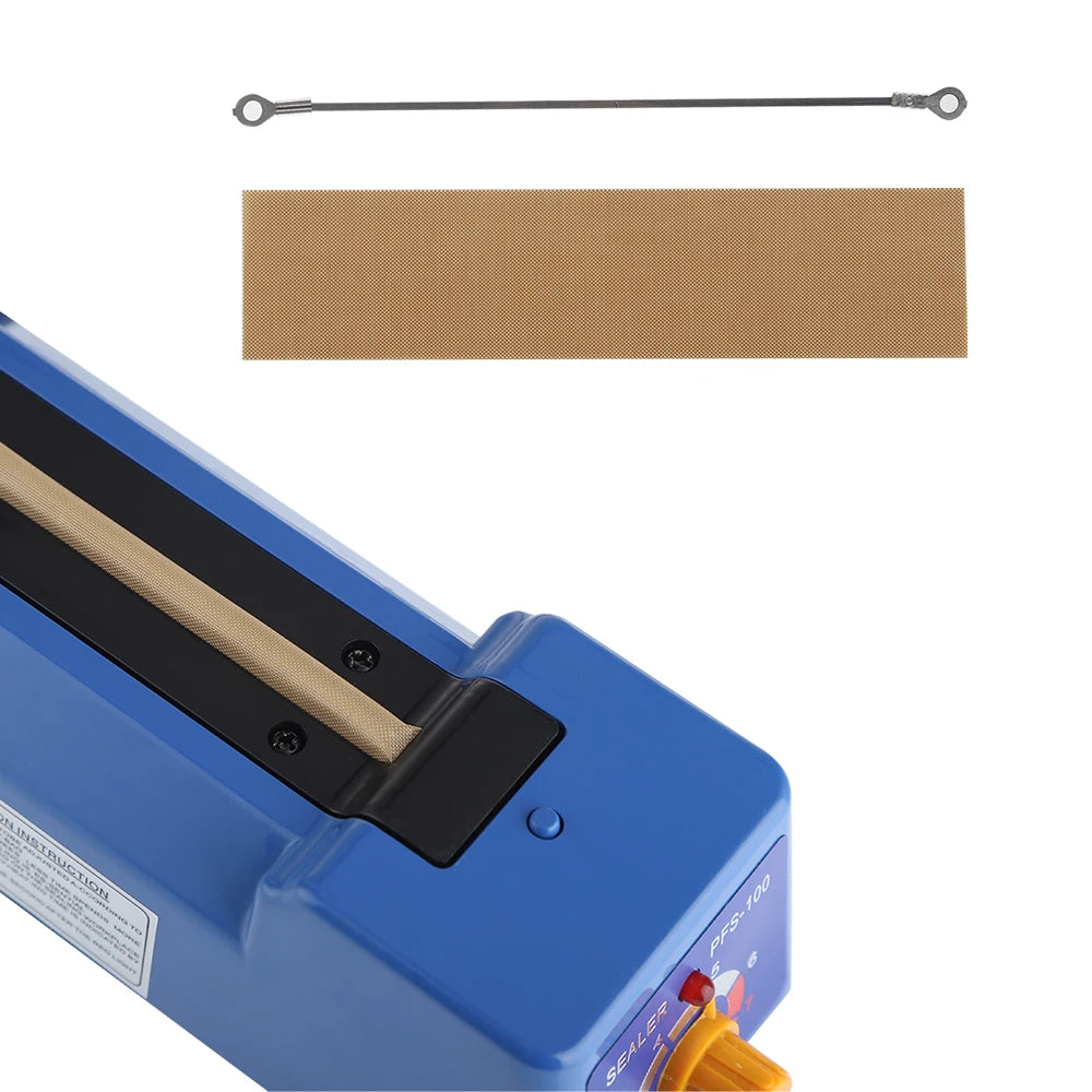 Impulse Sealer Manual Heat Sealer Machine for 8 inch Plastic Bags,