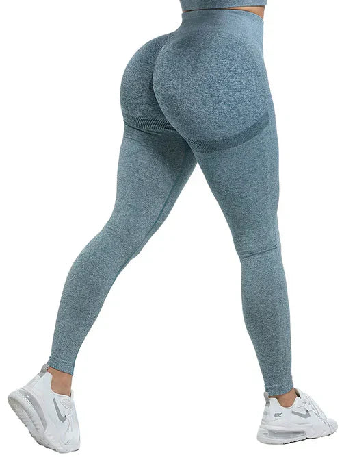 High Waist Fitness Leggings Women Bubble Butt Legging Push Up