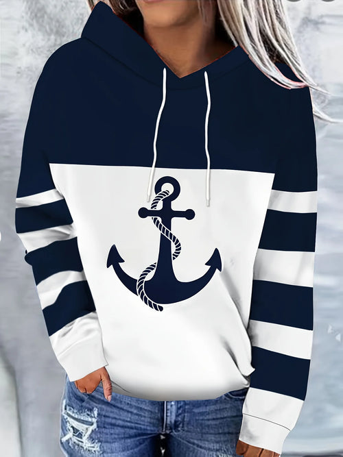 American Flag & Blessed 3d Print Hoodie Women Fashion Oversized