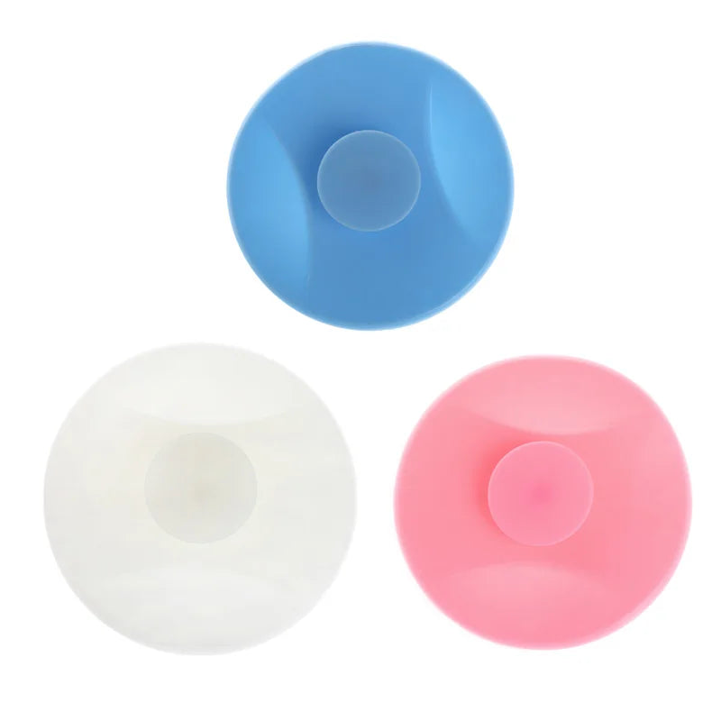 Shower Drain Stopper Floor Drain Rubber Circle Silicone Plug for