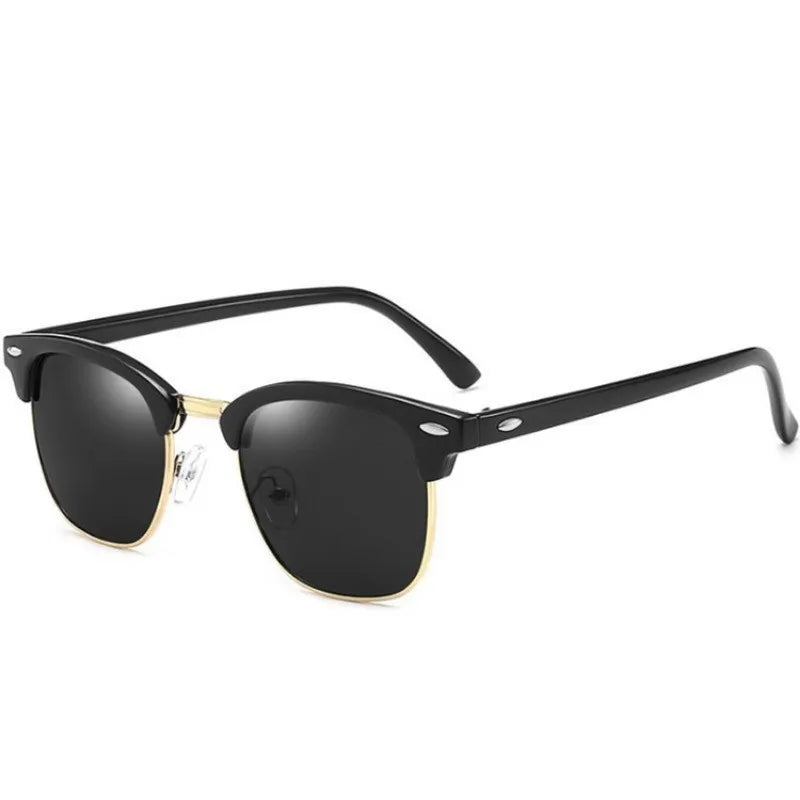 Classic UV Protection Summer Sunglasses for Men Oval Frame Driving