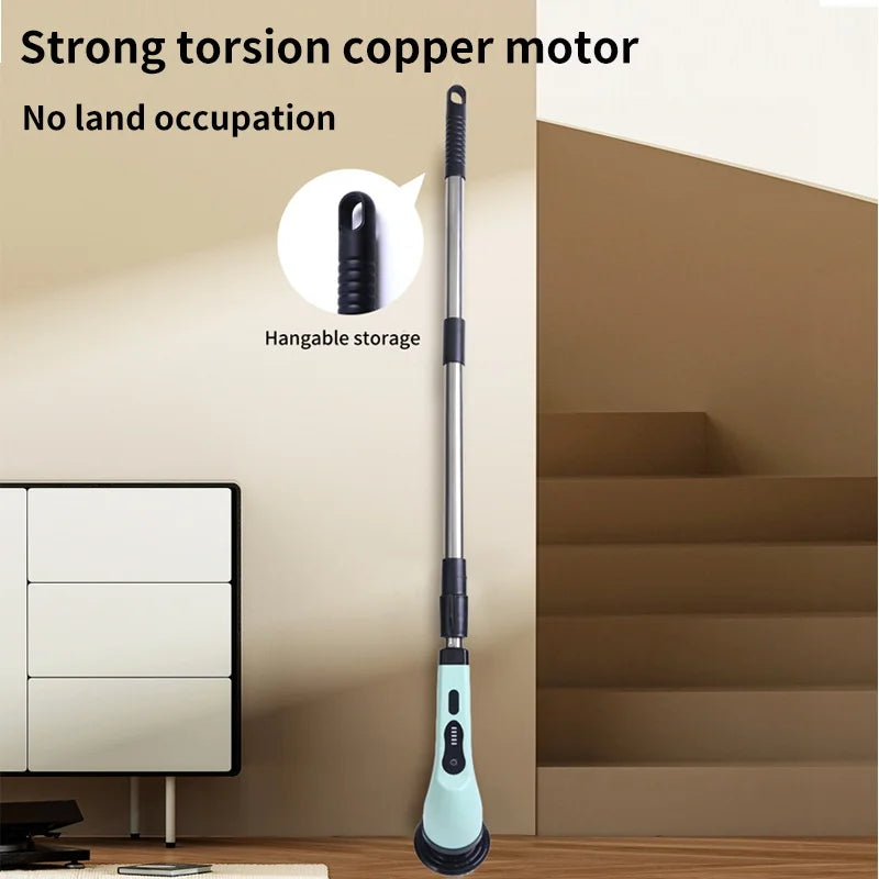 9-in-1 Electric Cleaning Brush Electric Spin Cleaning Scrubber