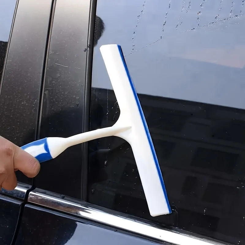 Automotive T-style Front/Rear Window Body Snow Scraper Squeegee