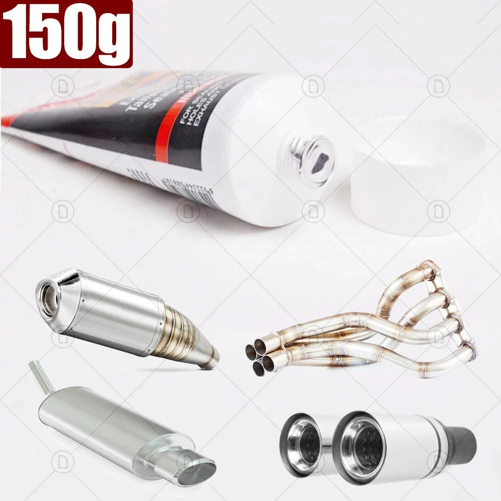 1PC High Temperature Sealant Car Exhaust Pipe Tailpipe Muffler
