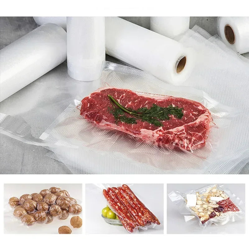 Food Vacuum Storage Packaging Bags for Vacuum Sealer Meat Fruit