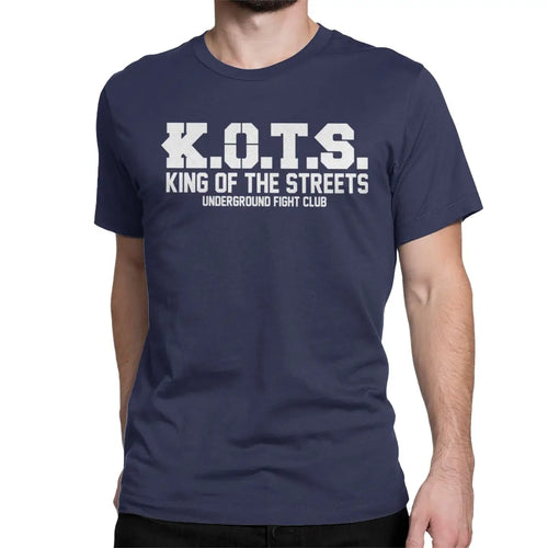 KING OF THE STREETS K.O.T.S. Fight Club T-Shirt Men Women 100% Cotton