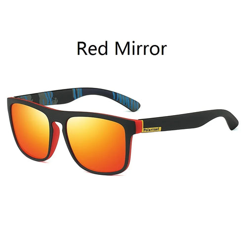 Men Women Polarized Sunglasses Luxury Brand Designer Vintage Square