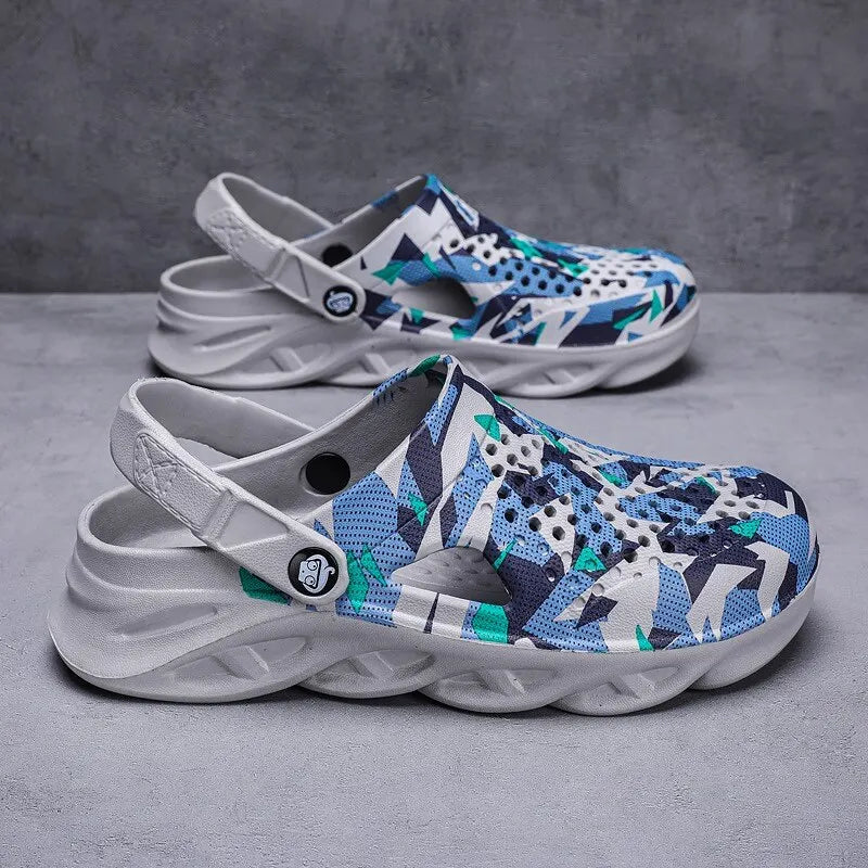 Unisex Summer Slippers Men Clogs Platform Women Beach Sandals Outdoor