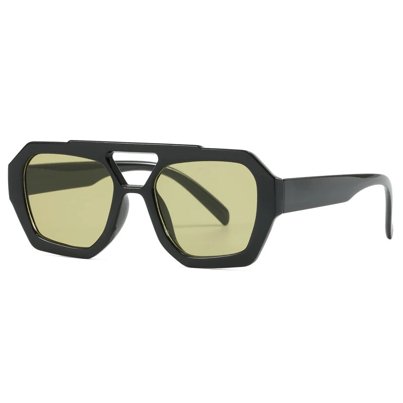 New Women's Fashion Irregular Square Sunglasses Personalized Retro