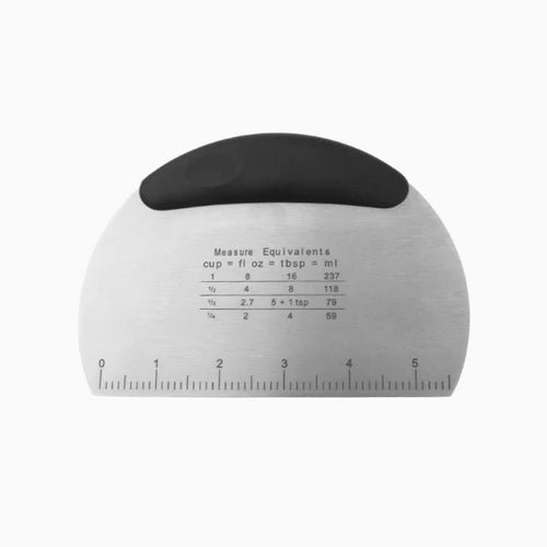 Stainless steel Bake Scraper Trapezoidal Cream Cake Dough Knife