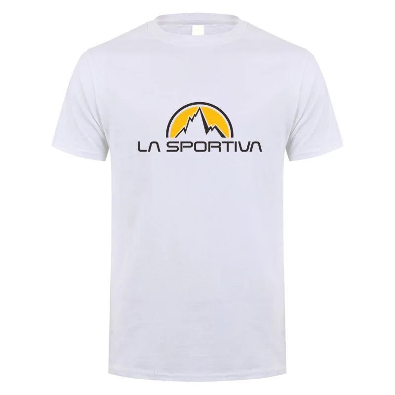 Summer Fashion La Sportiva Tshirts New Summer Short Sleeve Cotton