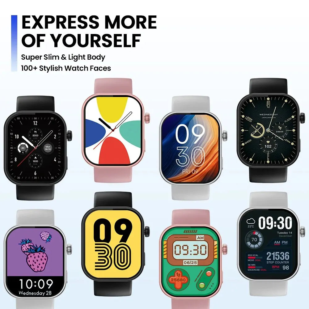 New Zeblaze Btalk Plus Voice Calling Smartwatch 2.03'' HD Color