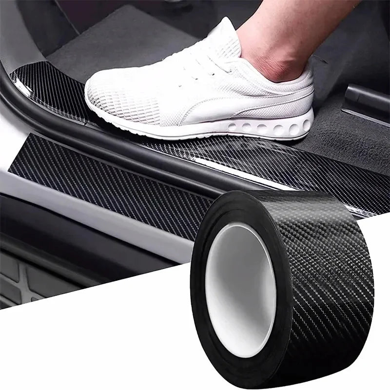 Carbon Fiber Tape Stickers on Car Automotive Cloth Tape Waterproof