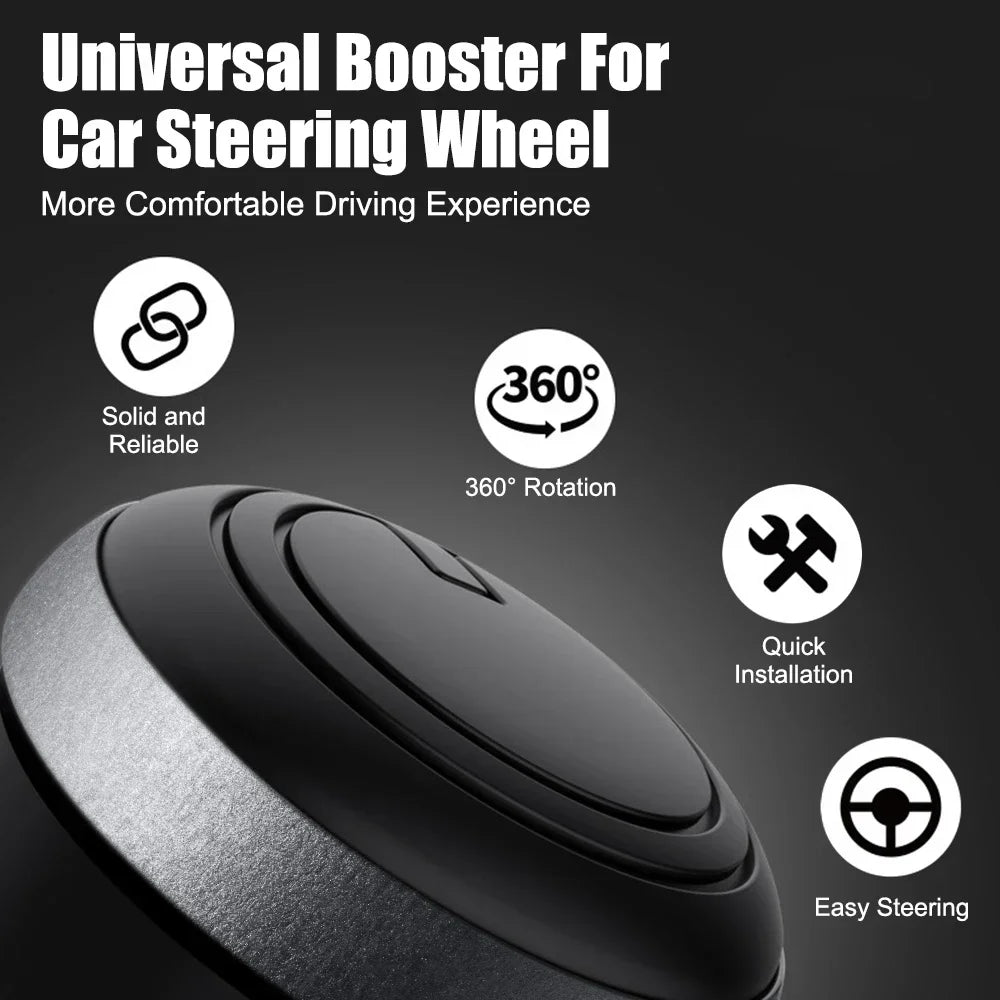 Universal Car Steering Wheel Booster Ball Labor Saving Turning Spinner
