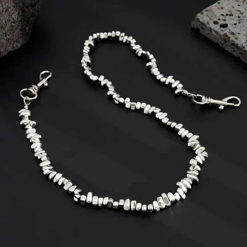 Ingemark Punk Imitation Pearl Trousers Hipster Pant Jean Keychain Ring