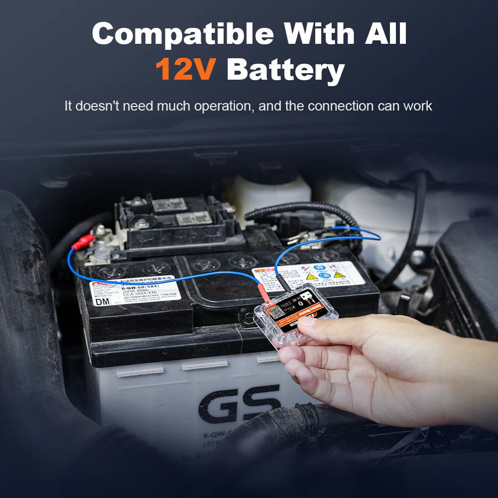 ANCEL BM200 12V Battery Monitor Wireless Bluetooth Car Battery Health