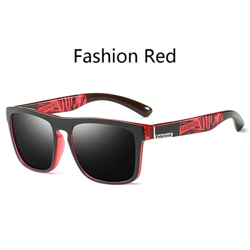 Men Women Polarized Sunglasses Luxury Brand Designer Vintage Square