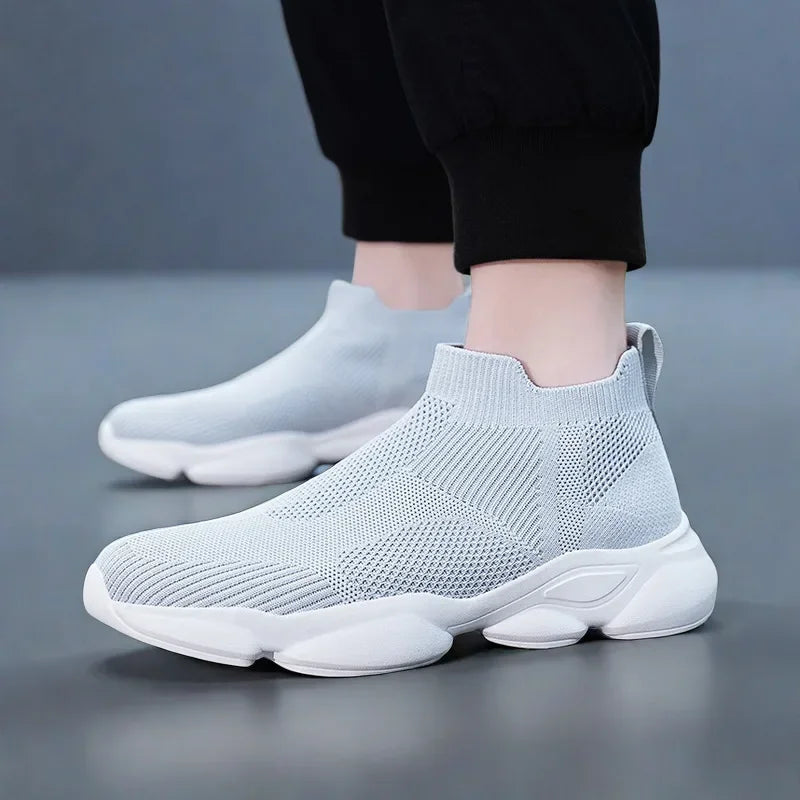 Men's Winter Sneakers Sock Women's Sports Shoes Brands Wide-Footed