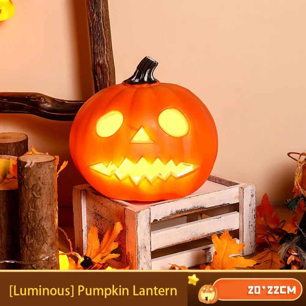 Halloween Decoration Pumpkins Lamp For Home Yard Garden Outdoor Decor Hallowen Horror House Skull Party Props Glow in The Dark