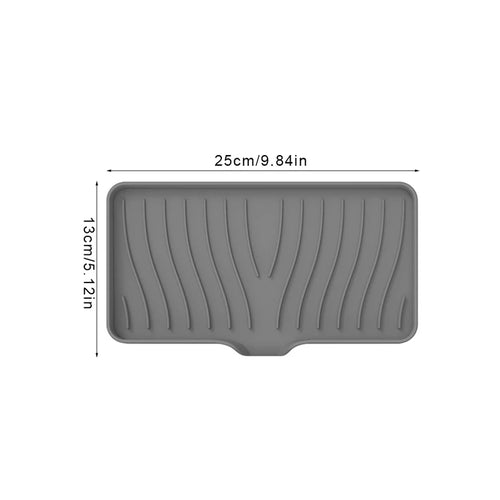 Kitchen Sink Sponge Holder Silicone Soap Dish Bar Soap Holder Self