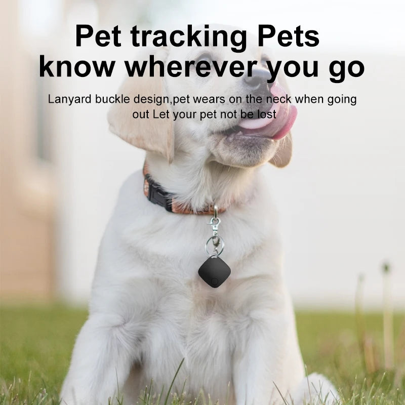 Mini Portable Finder Bluetooth Rhombus Anti-Lost Device Pet Kid