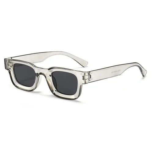 Fashion Summer Retro Punk Rectangle Sunglasses UV400 Sun Shades Men