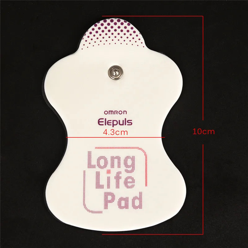 10 Pcs Electrode Replacement Pads For Massagers Elepuls Long Life Pad Health Care Machine Accessories