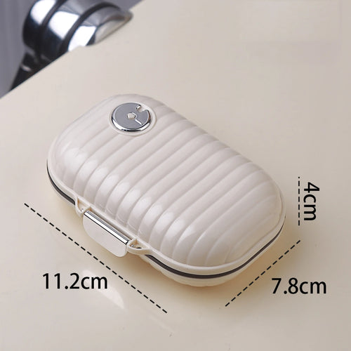Folding Pill Case Medicine Drug Pills organizer storage Boxs Portable