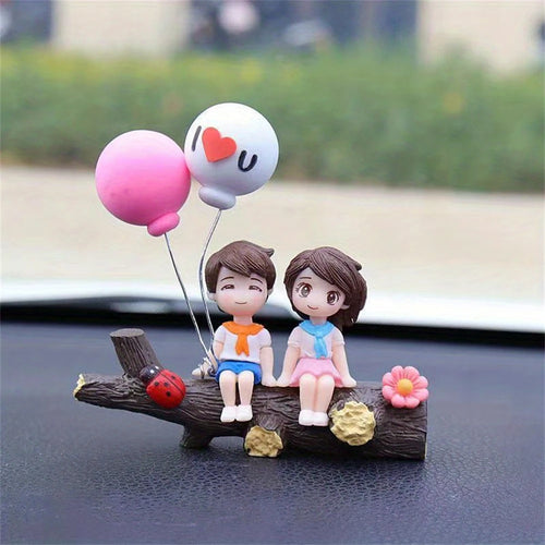 1pc New Tree Branch Couple Car Decoration Creative Car Decoration