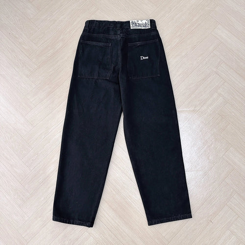 2024 Y2K Dime Jeans for Men Dime Skate Baggy Jeans Embroidery Denim