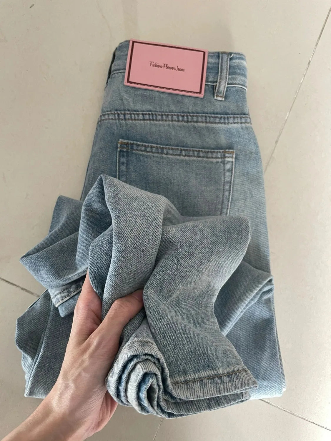 Women Wide Leg Baggy Jeans Lady Vintage Y2K Punk Low Rise Waist Loose