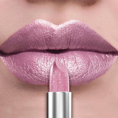 21Colors Bold & Intense Glitter Shiny Metallic Lipstick Pearlescent