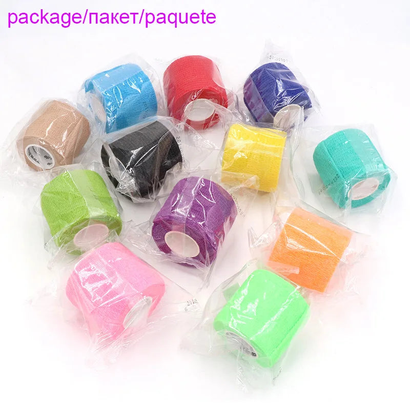 COYOCO Colorful Self Adhesive Elastic Bandage 4.8m Sports Wrap Tape