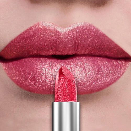 21Colors Bold & Intense Glitter Shiny Metallic Lipstick Pearlescent