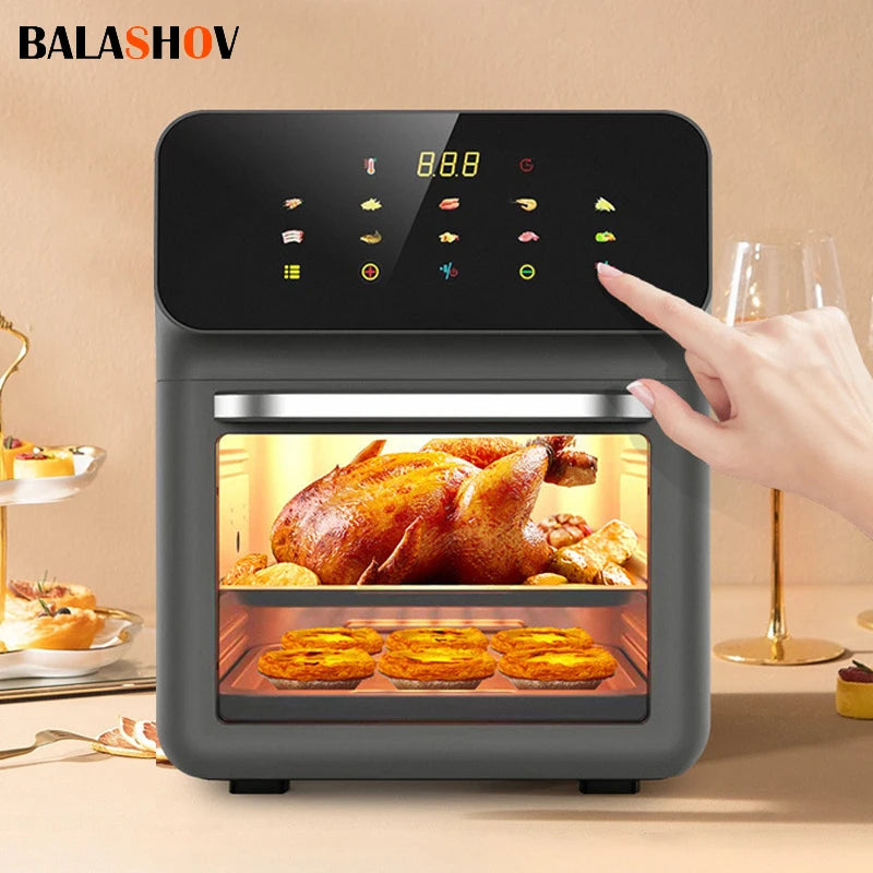 10L Large Capacity Electric Air Fryers Oil-free Automatic Household