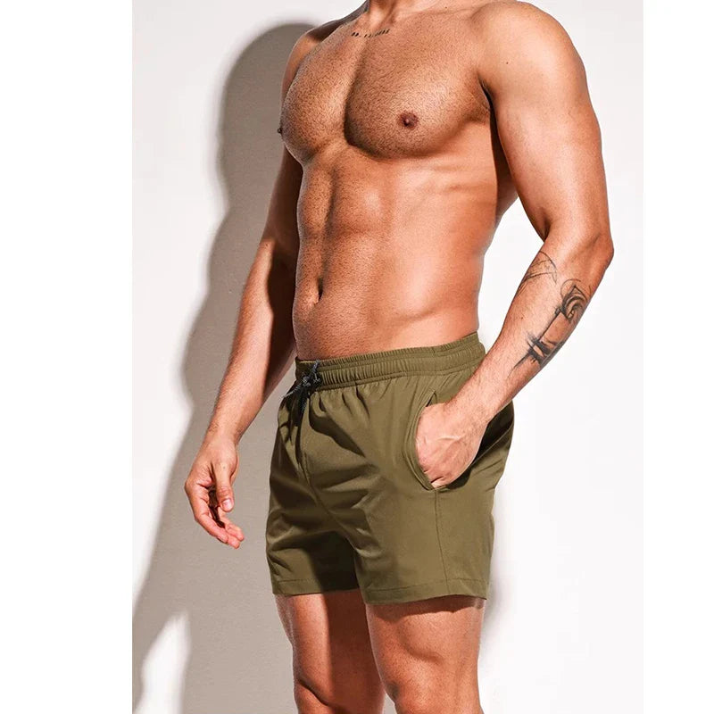 Men Swimming Shorts Summer Trunks Swimwear Quick Dry Board Short Pant