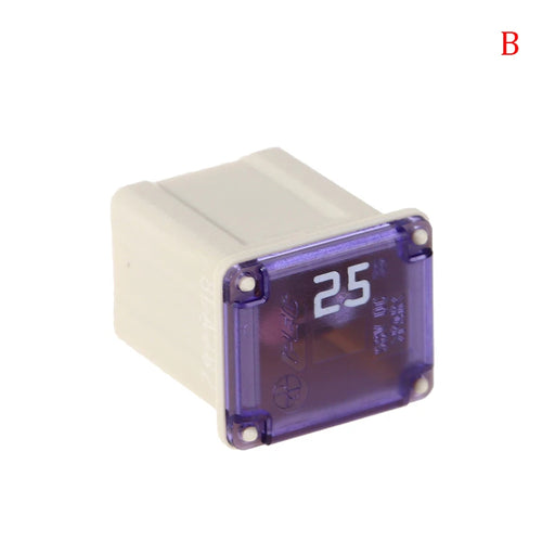 Square Fuse 20A 25A 30A 40A 50A PEC Automotive Car Fuse Tube