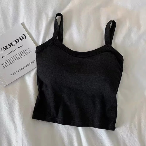 Crop Top Women Sexy Sleeveless Tops Fashion Female Underwear Lady's