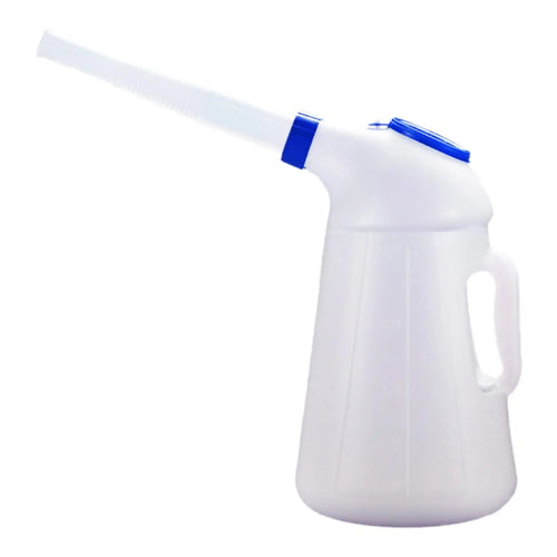 1.2L/2L/3L/4L/5L Oil Measuring Jug petrol can fuel tank with Pouring