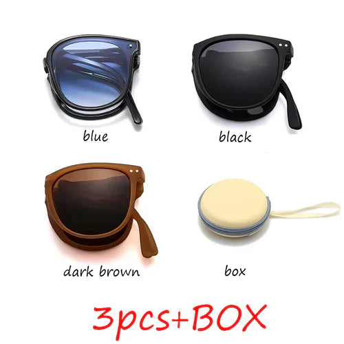Folding sunglasses, portable, ultra light sun protection, UV